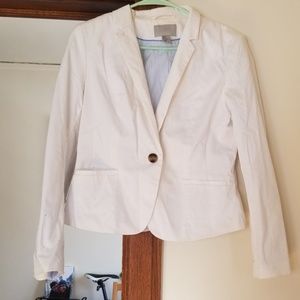 White blazer